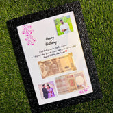 Date of Birth Original Note Frame | - BBD GIFTS